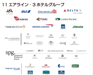 11エアライン・3ホテルグループ
